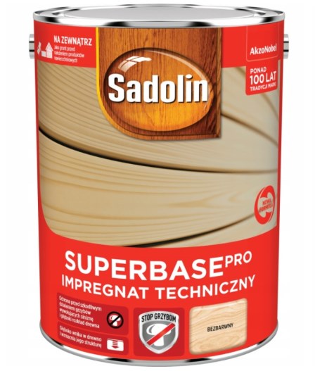 Sadolin SuperBase Pro 0,75 l – impregnat techniczny do drewna
